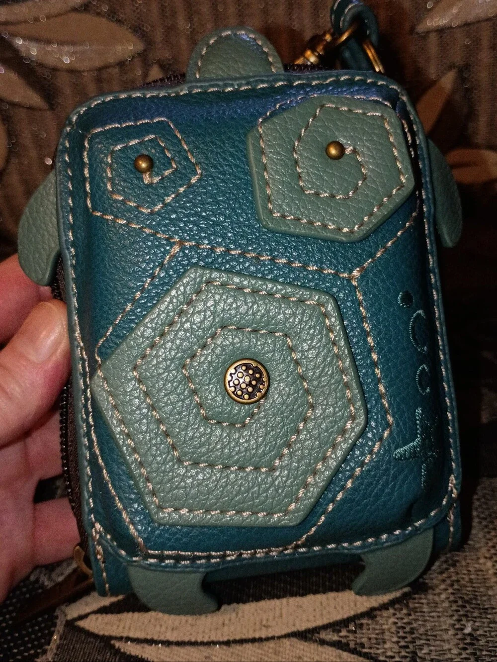 EUC Chala Sea Turtle Vegan Credit Card Holder